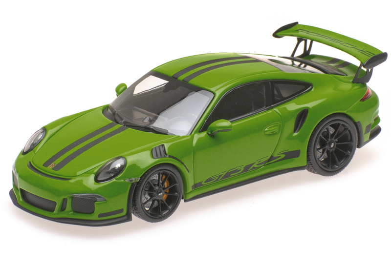 Porsche 911 991 Coupe GT3 RS 2014 gelbgrün 1:43 Porsche 911 991 Coupe GT3 RS 2014 gelbgrün 1:43